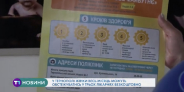 Допомагаючи іншим, тернополянка змогла врятувала себе