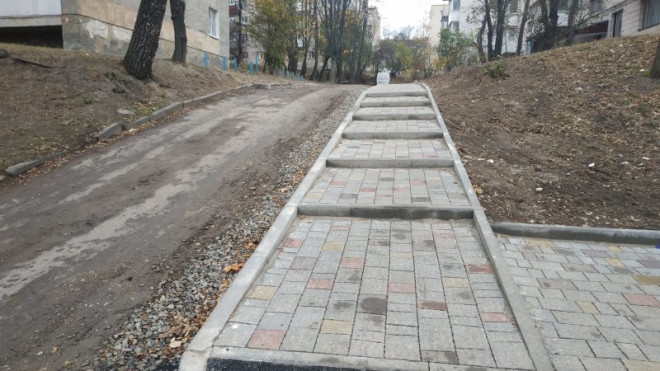 На вулиці Пушкіна у Тернополі – чергові зміни (фотофакт)