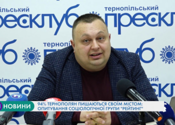 94% тернополян пишаються своїм містом: результати опитування соціологічної групи “Рейтинг”