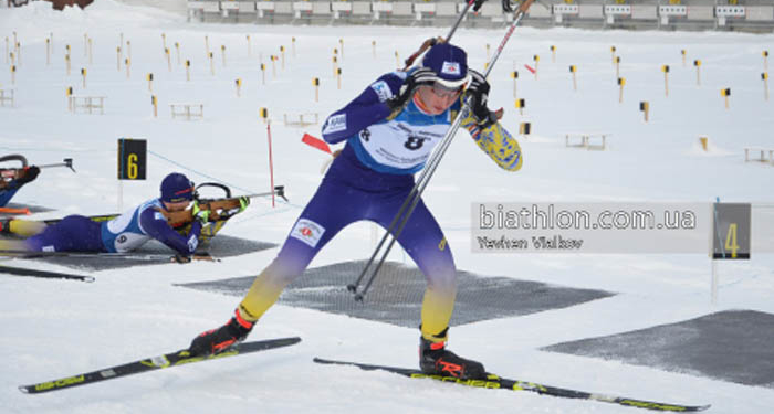 Тернопільський біатлоніст Віталій Мандзин кращий серед українців у спринті Юніорського чемпіонату світу