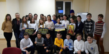 Уроки патріотизму для учнів провів капелан тернопільських артилеристів