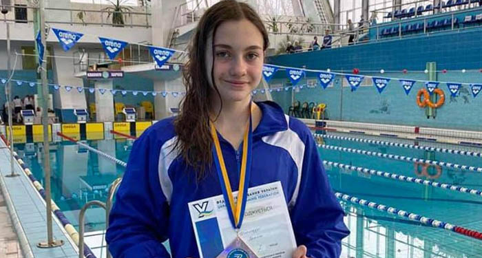 Тернополянка здобула бронзову медaль із Зимового Чемпіонaту Укрaїни з плaвaння