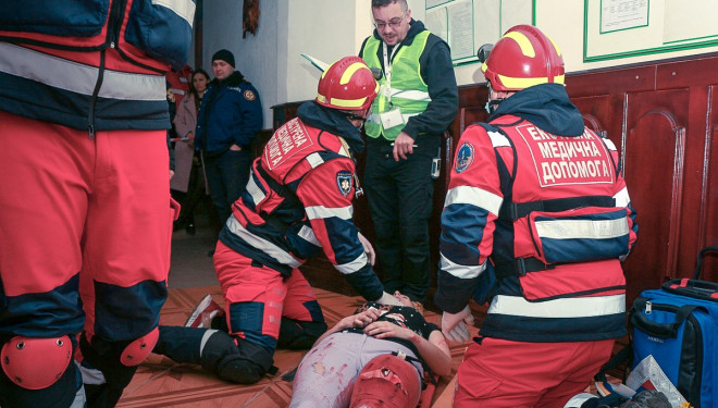 На Тернопільщині відбувся зимовий чемпіонат бригад екстреної медичної допомоги