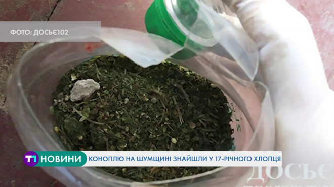 Неповнолітньому тернополянину загрожує до 3 років позбавлення волі за зберігання коноплі