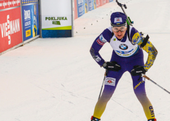 Тернополянка Олена Підгрушна фінішувала четвертою у спринтерській гонці Чемпіонату світу з біатлону