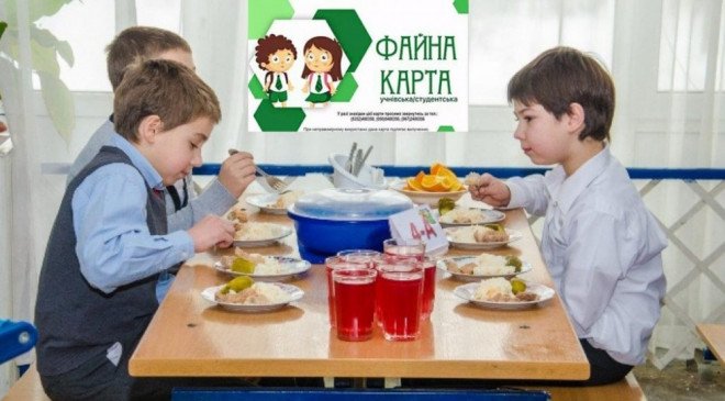 У Тернополі учні можуть розраховуватися у шкільних їдальнях учнівською «Картою тернополянина»