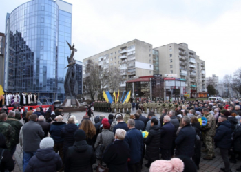 У Тернополі згадали тих, хто героїчно загинув на Майдані 2014 року