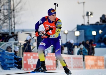 Тернопільський спортсмен випробовує новозбудовану трасу