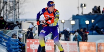 Тернопільський спортсмен випробовує новозбудовану трасу