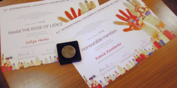 Юні тернополянки отримали нагороди на Міжнародній виставці художніх творів дітей «Лідіце – 2019» (Чехія)