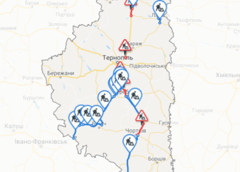 Дороги Тернопілля: на інтерактивній карті ремонту доріг Укравтодору позначили дороги області, які ремонтуватимуть цьогоріч