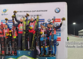 Чоловіча збірна України повторила свій кращий естафетний результат в історії виступів на Кубку світу