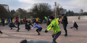 У Тернополі розпочалися щотижневі суботні забіги набережною Тернопільського ставу