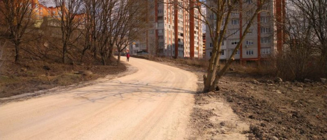 У Тернополі відкрили резервний проїзд через ремонт Гаївського мосту