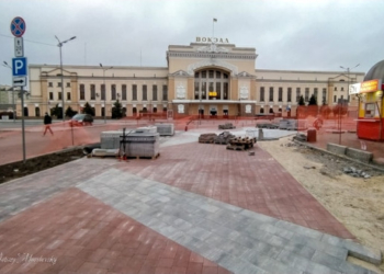 У Тернополі відновилися роботи з реконструкції Привокзального майдану