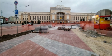 У Тернополі відновилися роботи з реконструкції Привокзального майдану