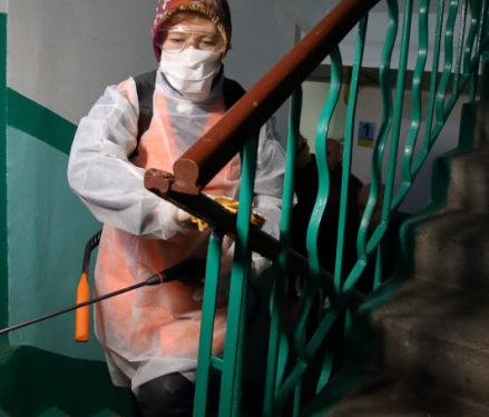 Щоденну дезінфекцію в Тернопільських будинках повинні проводити ЖЕКи та ОСББ