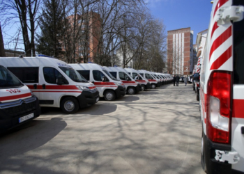 У Тернопіль нові машини швидкої допомоги