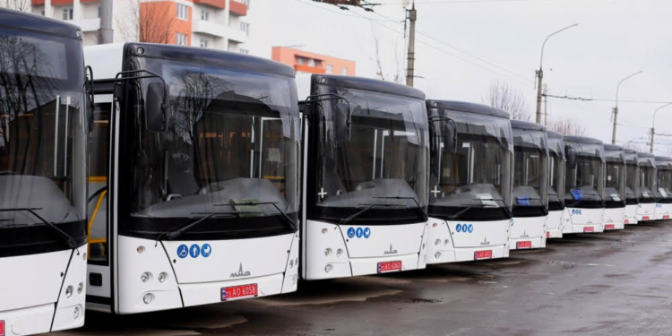 Сергій Надал: до Тернополя прибуло 20 нових низькопідлогових автобусів