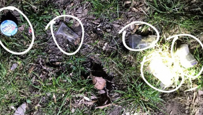 У Тернопільському парку нацгварційці затримали групу молодих людей із маріхуаною