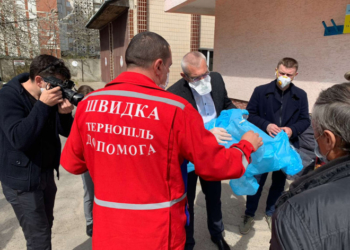 Проміжний звіт волонтерів Тернопільщини, які дбають про безпеку лікарів