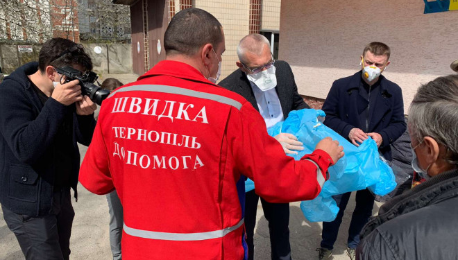 Проміжний звіт волонтерів Тернопільщини, які дбають про безпеку лікарів
