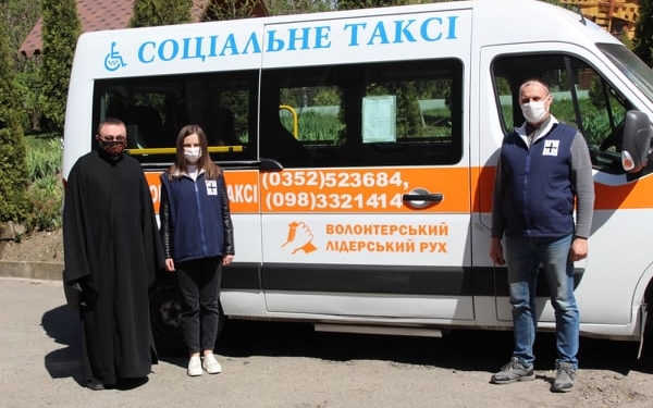 Два роки допомоги: “Соціальне таксі” Карітас Тернопіль