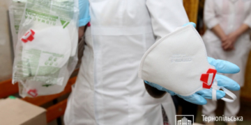 У Тернопільську дитячу лікарню передали респіратори найвищого ступеня захисту