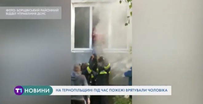 На Тернопільщині горів житловий будинок