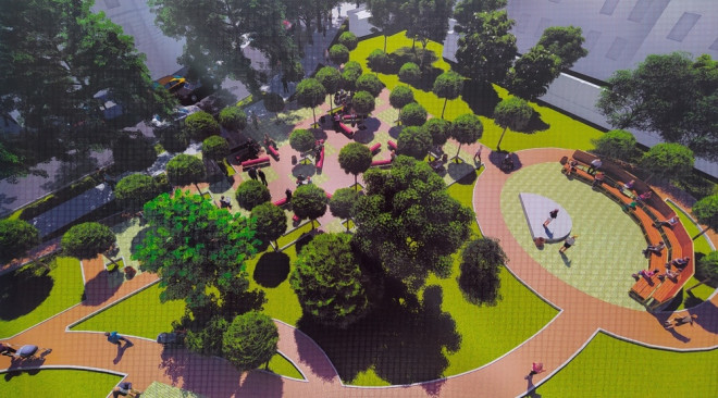 У Тернополі розпочалися роботи по облаштування культурно-відпочинкової зони «Комплексне трансфер-містечко»