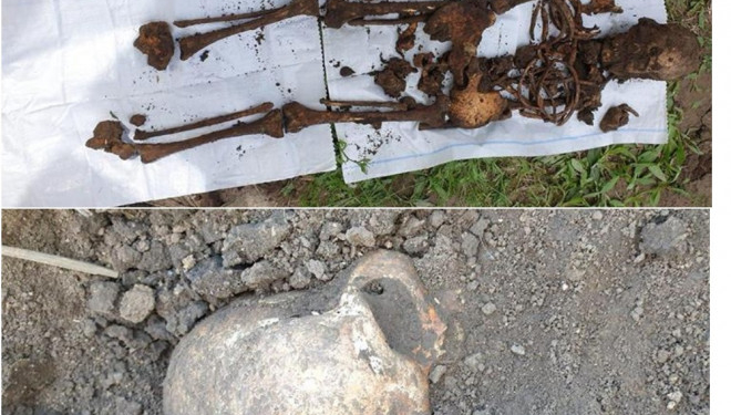 На Тернопільщині знайшли людські рештки (Відео)