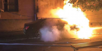 Тернопільські правоохоронці встановили групу осіб причетних до підпалу іномарки