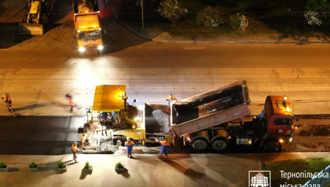 Благоустрій міста: у Тернополі триває ремонт більш як на 20-ти об’єктах