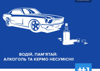 Нічними тернопільськими дорогами роз’їжджають водії у стані алкогольного сп’яніння