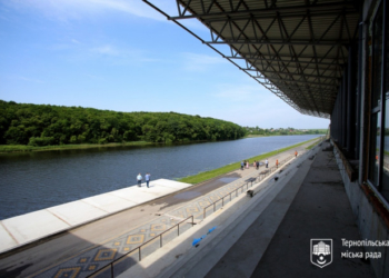 Водну арену в Тернополі планують добудувати до кінця року (Відео)