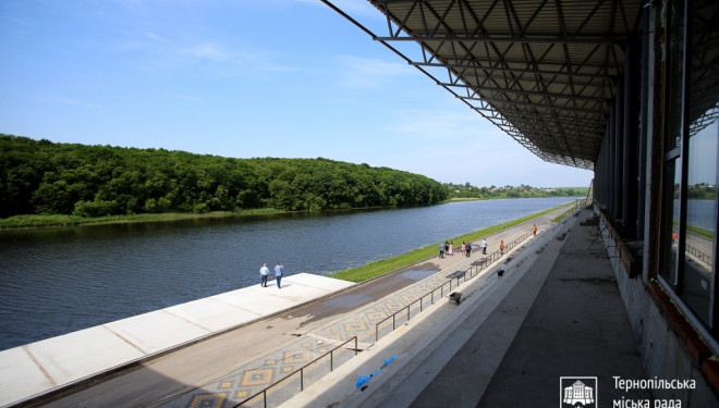 Водну арену в Тернополі планують добудувати до кінця року (Відео)