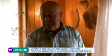 Церква у вулику: пасічник з Тернопільщини створює незвичні помешкання для бджіл