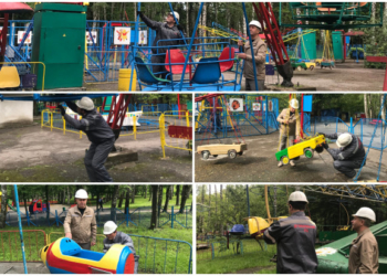 У Тернополі перевіряли готовність атракціонів до роботи