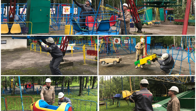 У Тернополі перевіряли готовність атракціонів до роботи