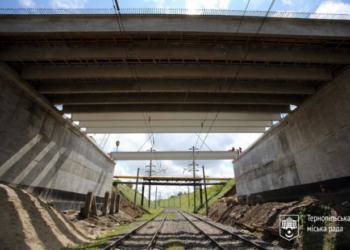 У Тернополі продовжуються ремонтні роботи по відновленню Гаївського мосту: що вже зроблено?