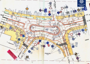 У Тернополі з’явилася тимчасова кільцова транспортна розв’язка
