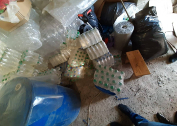 На Тернопільщині викрили цех із виробництва фальсифікованого алкоголю