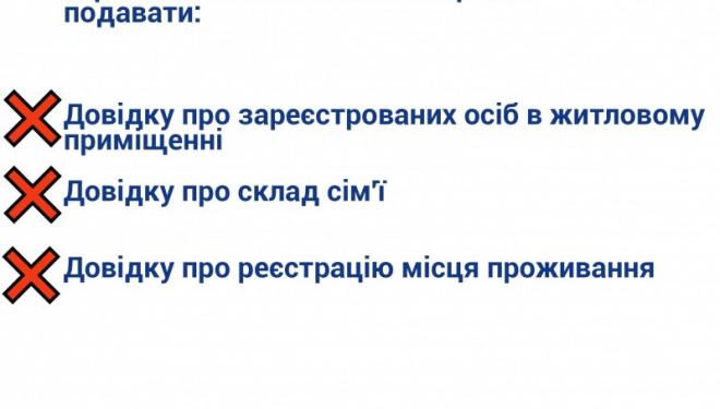 Реєстр громади запрацював: для тернополян скасували три види довідок