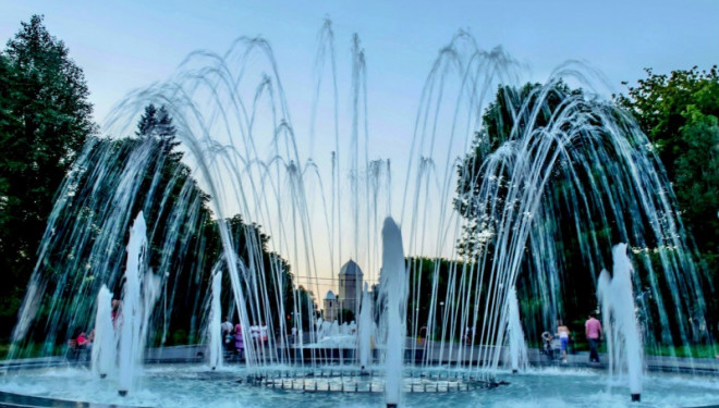 Фонтани Тернополя: графік роботи