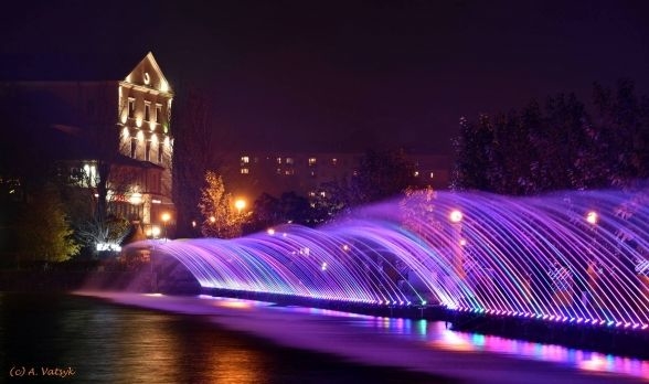 “Кисневий” фонтан у Тернополі працюватиме цілодобово до 13 липня