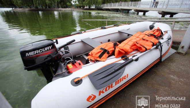 Муніципальні інспектори відтепер працюють і на акваторії Тернопільського ставу