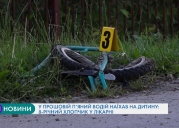 П’яний водій на Тернопільщині наїхав на дитину (Відео)