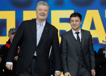 Володимир Зеленський та Петро Порошенко залишаються лідерами електоральних симпатій українців