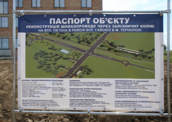 “Робота кипить”: у Тернополі  триває реконструкція нового Гаївського шляхопроводу