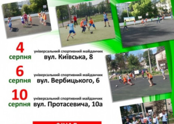 На тернопільських спортивних майданчиках відбудеться “Кубок Тернополя”